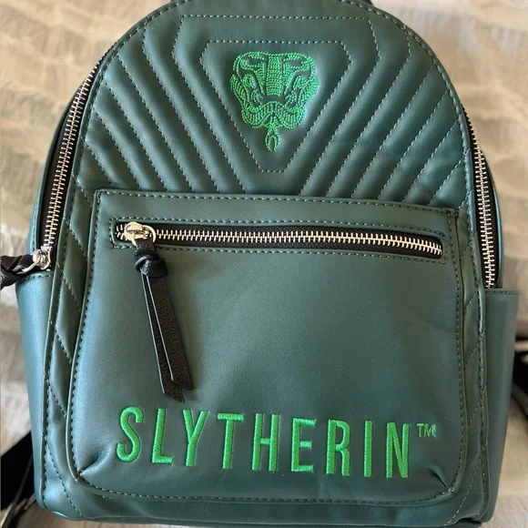 Danielle Nicole Slytherin Backpack - Picture 2 of 6